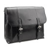 Портфель Dr.Koffer B393174-91-04 из натуральной кожи черный фото 1 &mdash; Интернет-магазин "BAGSTAR"