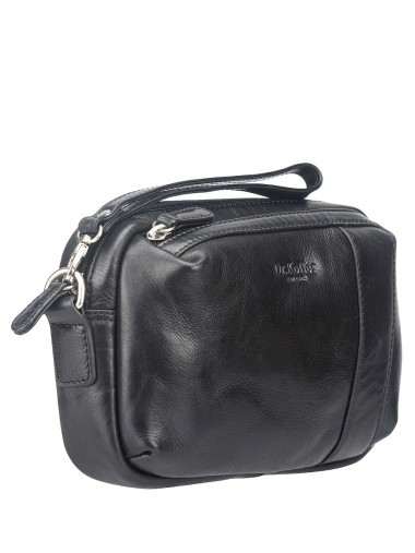 Сумка-визитка B402930-245-04 Dr. Koffer из натуральной кожи черная &mdash; Интернет-магазин "BAGSTAR"