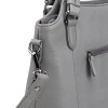 Женская сумка W620137-44-77 Dr.Koffer из натуральной кожи серая фото 6 — Интернет-магазин "BAGSTAR"