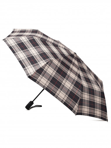 Q25811 (Клетка с белым) Зонт женский автомат Henry Backer &mdash; Интернет-магазин "BAGSTAR"