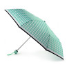 L354-4374 MintyHoundstooth (Зеленая гусиная лапка) Зонт женский механика Fulton фото 1 — Интернет-магазин "BAGSTAR"