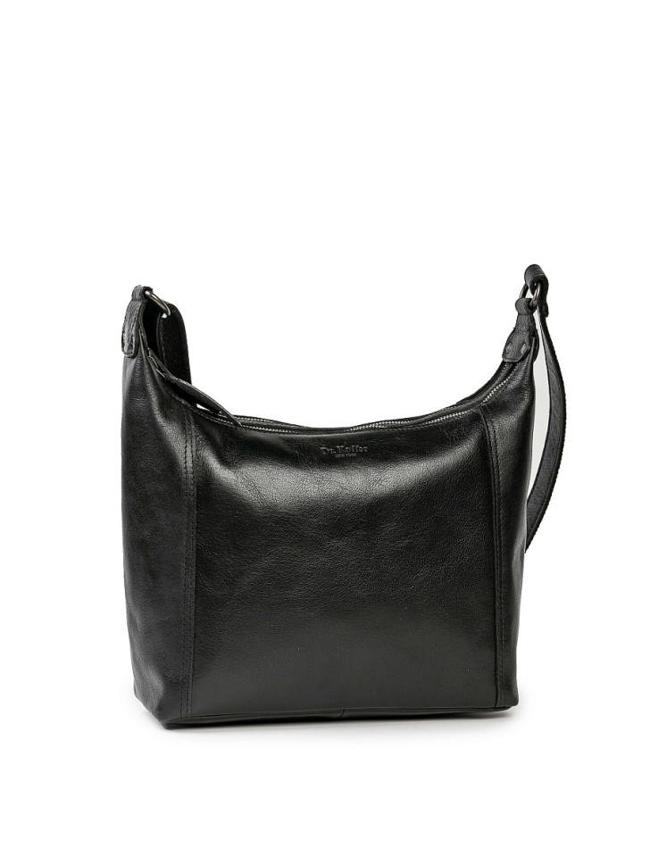 Черная сумка Dr.Koffer M402925-133-04 вечная классика в компактном формате фото 1 &mdash; Интернет-магазин "BAGSTAR"