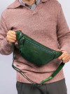 Сумка на пояс M402937-244-65 Dr. Koffer из натуральной кожи зеленая фото 11 &mdash; Интернет-магазин "BAGSTAR"