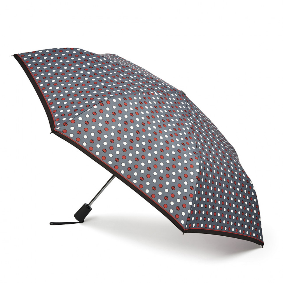 Q2202 Ladybird (Божья коровка) Зонт женский автомат Henry Backer фото 1 &mdash; Интернет-магазин "BAGSTAR"