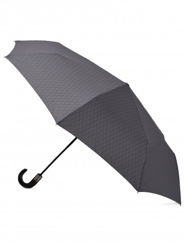 G46301 (Ромбы на сером) Зонт мужской автомат Henry Backer &mdash; Интернет-магазин "BAGSTAR"