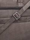 Сумка для документов M402979-244-77 Dr.Koffer из натуральной кожи серая фото 4 &mdash; Интернет-магазин "BAGSTAR"