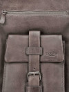Рюкзак M402719-248-77 Dr. Koffer из натуральной кожи серый фото 7 &mdash; Интернет-магазин "BAGSTAR"