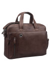 Сумка для документов Dr.Koffer M402979-244-09 из натуральной кожи коричневая фото 1 &mdash; Интернет-магазин "BAGSTAR"
