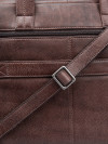 Сумка для документов Dr.Koffer M402979-244-09 из натуральной кожи коричневая фото 3 &mdash; Интернет-магазин "BAGSTAR"