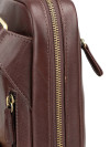 Сумка через плечо M402931-245-09 Dr. Koffer из натуральной кожи коричневая фото 6 &mdash; Интернет-магазин "BAGSTAR"