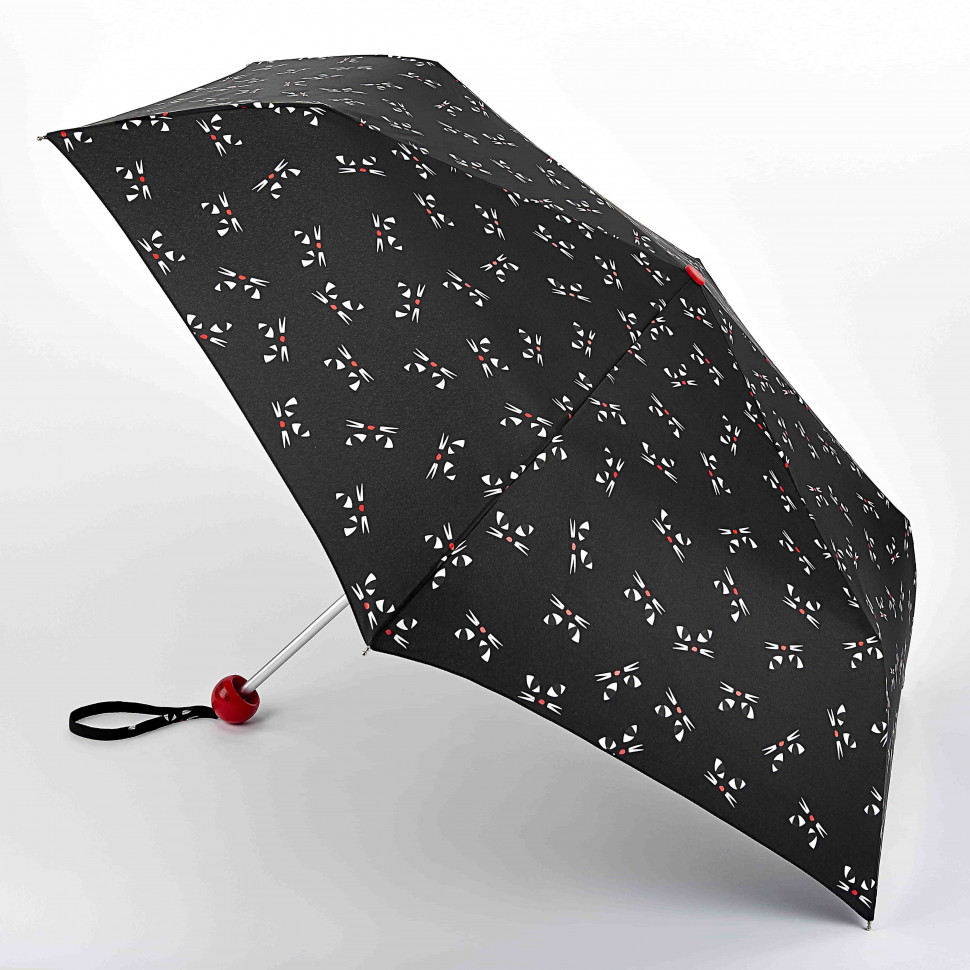 L869-3797 KookyCat (Кошка) Зонт женский механика Lulu Guinness Fulton фото 1 — Интернет-магазин "BAGSTAR"