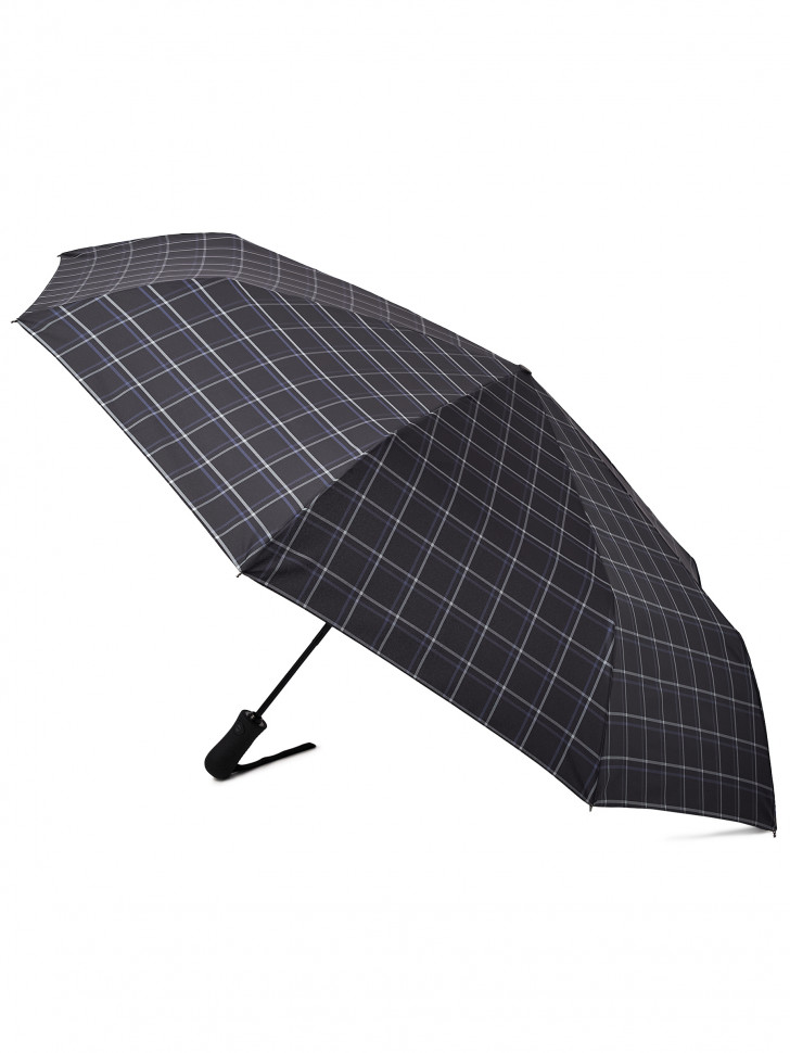 M4682 (Клетка с синим и серым) Зонт Мужской автомат Henry Backer фото 1 &mdash; Интернет-магазин "BAGSTAR"