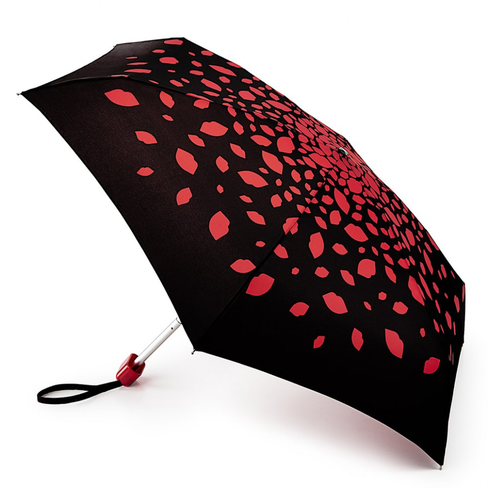 L717-3178 RainingLips (Губы) Зонт женский механика Lulu Guinness Fulton фото 1 — Интернет-магазин "BAGSTAR"