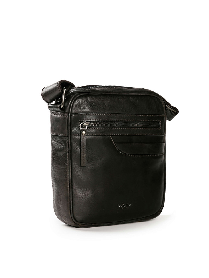Сумка через плечо Dr.Koffer M402905-113-09 из натуральной кожи коричневая фото 1 &mdash; Интернет-магазин "BAGSTAR"