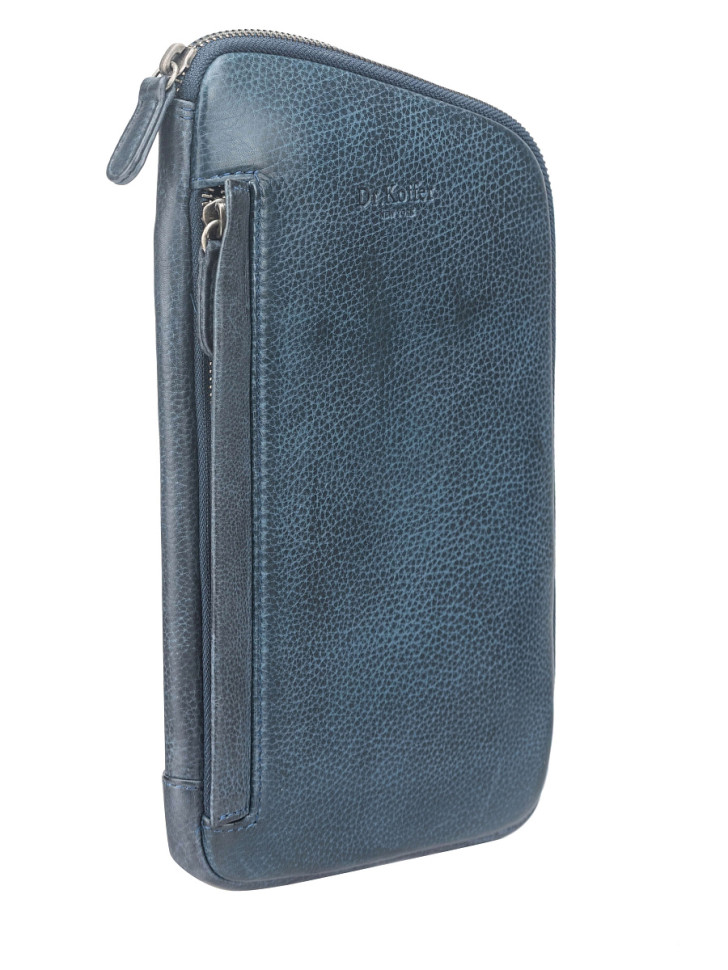 Рюкзак B402950-244-60 Dr. Koffer из натуральной кожи синий фото 1 &mdash; Интернет-магазин "BAGSTAR"