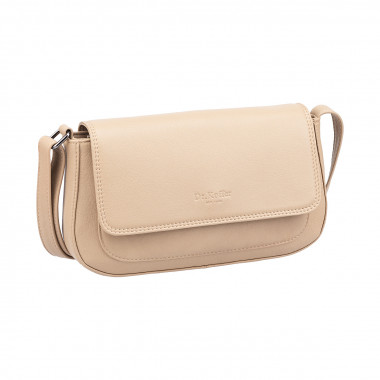 Женская сумка Dr.Koffer W620139-44-61 из натуральной кожи бежевая &mdash; Интернет-магазин "BAGSTAR"