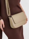 Женская сумка Dr.Koffer W620139-44-61 из натуральной кожи бежевая фото 14 &mdash; Интернет-магазин "BAGSTAR"