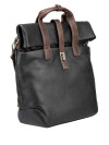 Рюкзак B402929-244-04_09 Dr. Koffer из натуральной кожи черный фото 1 &mdash; Интернет-магазин "BAGSTAR"