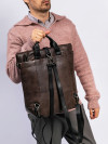 Рюкзак B402929-244-09_04 Dr. Koffer из натуральной кожи коричневый фото 11 &mdash; Интернет-магазин "BAGSTAR"