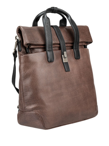 Рюкзак B402929-244-09_04 Dr. Koffer из натуральной кожи коричневый &mdash; Интернет-магазин "BAGSTAR"