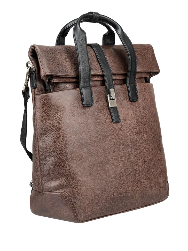 Рюкзак B402929-244-09_04 Dr. Koffer из натуральной кожи коричневый фото 1 &mdash; Интернет-магазин "BAGSTAR"