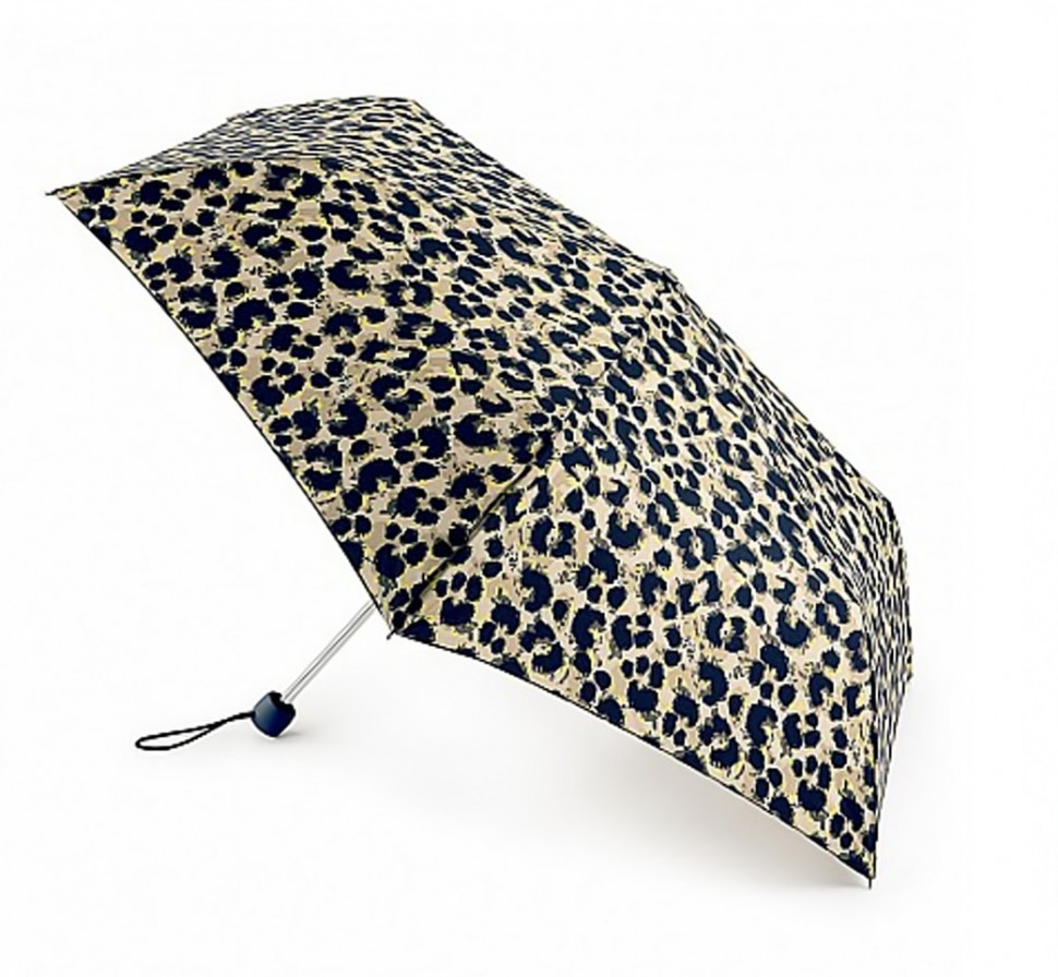 L553-3534 BlottedLeopard (Леопард) Зонт женский механика Fulton фото 1 — Интернет-магазин "BAGSTAR"