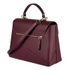Женская сумка Dr. Koffer 7013SG-95 из натуральной кожи бордовая фото 3 &mdash; Интернет-магазин "BAGSTAR"