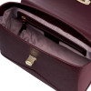 Женская сумка Dr. Koffer 7013SG-95 из натуральной кожи бордовая фото 5 &mdash; Интернет-магазин "BAGSTAR"
