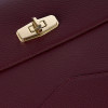 Женская сумка Dr. Koffer 7013SG-95 из натуральной кожи бордовая фото 6 &mdash; Интернет-магазин "BAGSTAR"