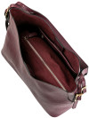 Женская сумка Dr.Koffer 30982S-03 из натуральной кожи бордовая фото 14 &mdash; Интернет-магазин "BAGSTAR"
