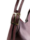 Женская сумка Dr.Koffer 30982S-03 из натуральной кожи бордовая фото 16 &mdash; Интернет-магазин "BAGSTAR"
