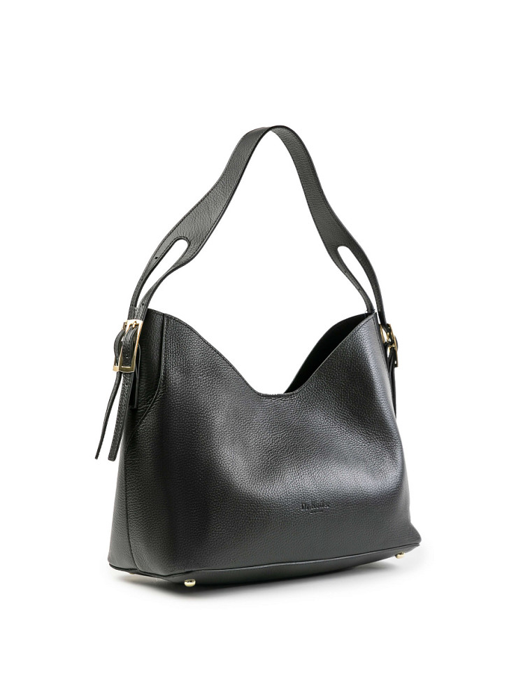 Женская сумка Dr.Koffer 30982S-04 из натуральной кожи черная фото 1 &mdash; Интернет-магазин "BAGSTAR"