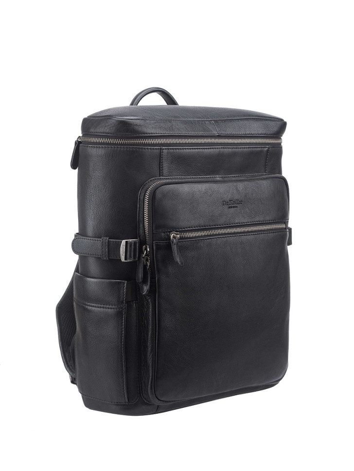 Рюкзак Dr. Koffer  B402932-244-04 из натуральной кожи черный фото 1 &mdash; Интернет-магазин "BAGSTAR"