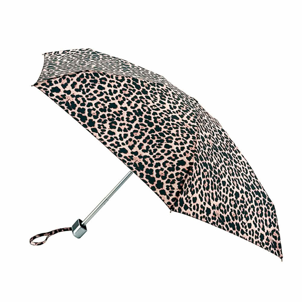 L501-4535 Classic Leopard (Леопард) Зонт женский механика Fulton фото 1 &mdash; Интернет-магазин "BAGSTAR"
