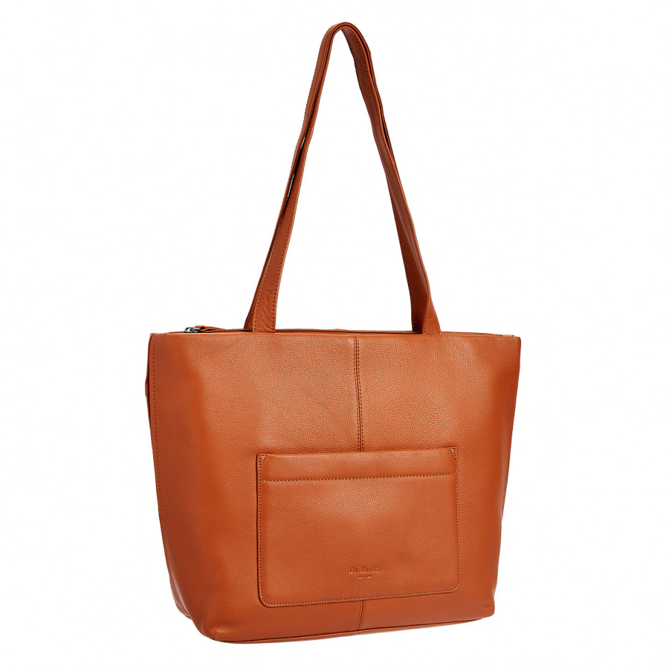 Женская сумка Dr.Koffer W620119-41-06 из натуральной кожи коричневая фото 1 &mdash; Интернет-магазин "BAGSTAR"