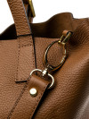 Женская сумка Dr.Koffer 30954S-06 из натуральной кожи коричневая фото 8 &mdash; Интернет-магазин "BAGSTAR"