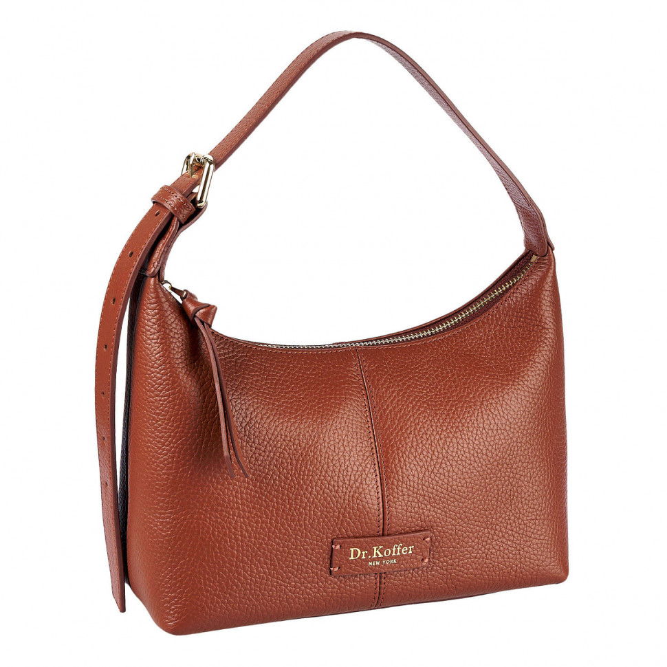Женская сумка Dr. Koffer 7035BR-23 из натуральной кожи коричневая фото 1 &mdash; Интернет-магазин "BAGSTAR"