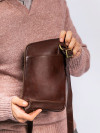 Рюкзак B402950-245-09 Dr. Koffer из натуральной кожи коричневый фото 12 &mdash; Интернет-магазин "BAGSTAR"