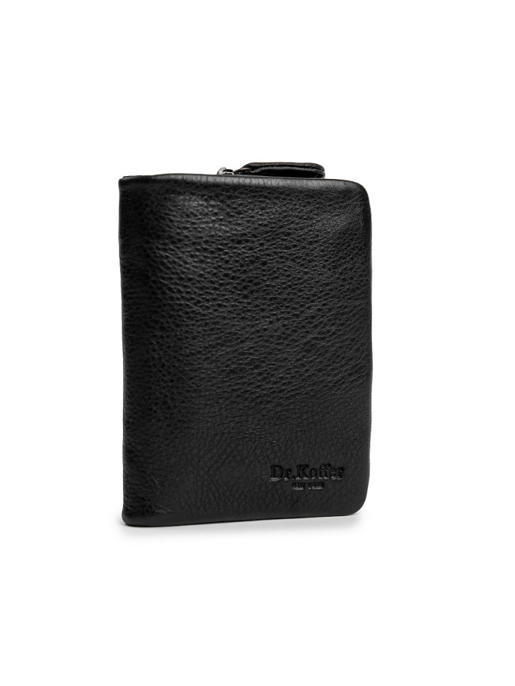 Портмоне Dr.Koffer X510494-112-04 из натуральной кожи черное фото 1 &mdash; Интернет-магазин "BAGSTAR"