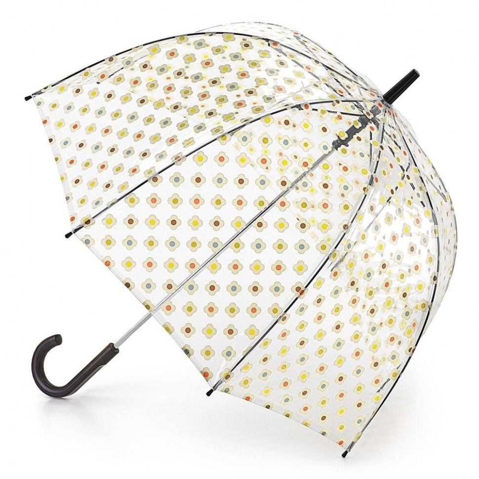 L746-2088 MultiFlowerCheck (Цветы) Зонт женский трость Orla Kiely Fulton фото 1 — Интернет-магазин "BAGSTAR"
