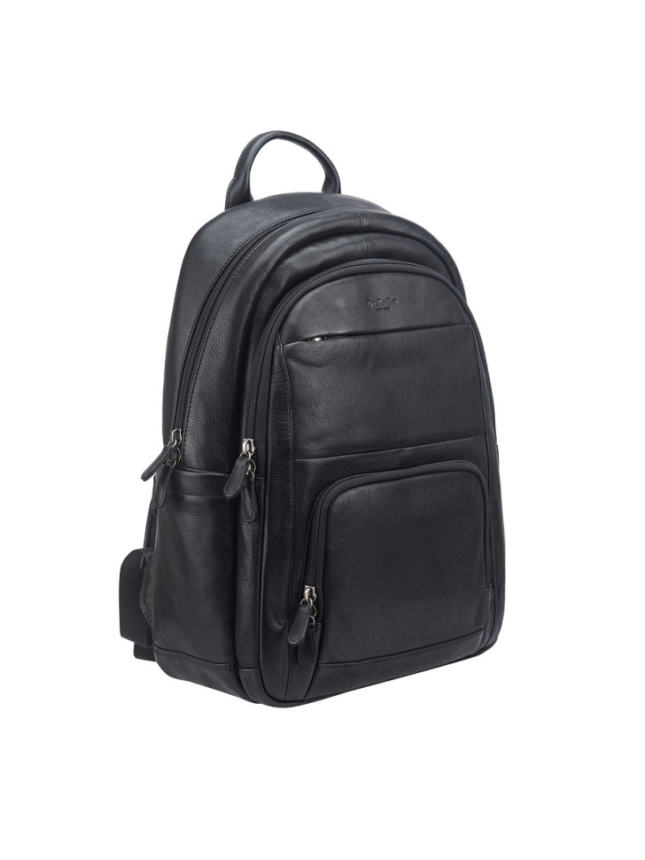 Рюкзак Dr. Koffer B402927-244-04 из натуральной кожи черный фото 1 &mdash; Интернет-магазин "BAGSTAR"