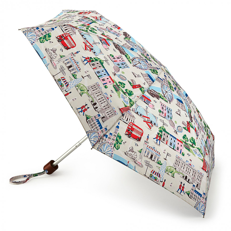 L521-3737 LondonMaps (Карты Лондона) Зонт женский механика Cath Kidston Fulton фото 1 — Интернет-магазин "BAGSTAR"