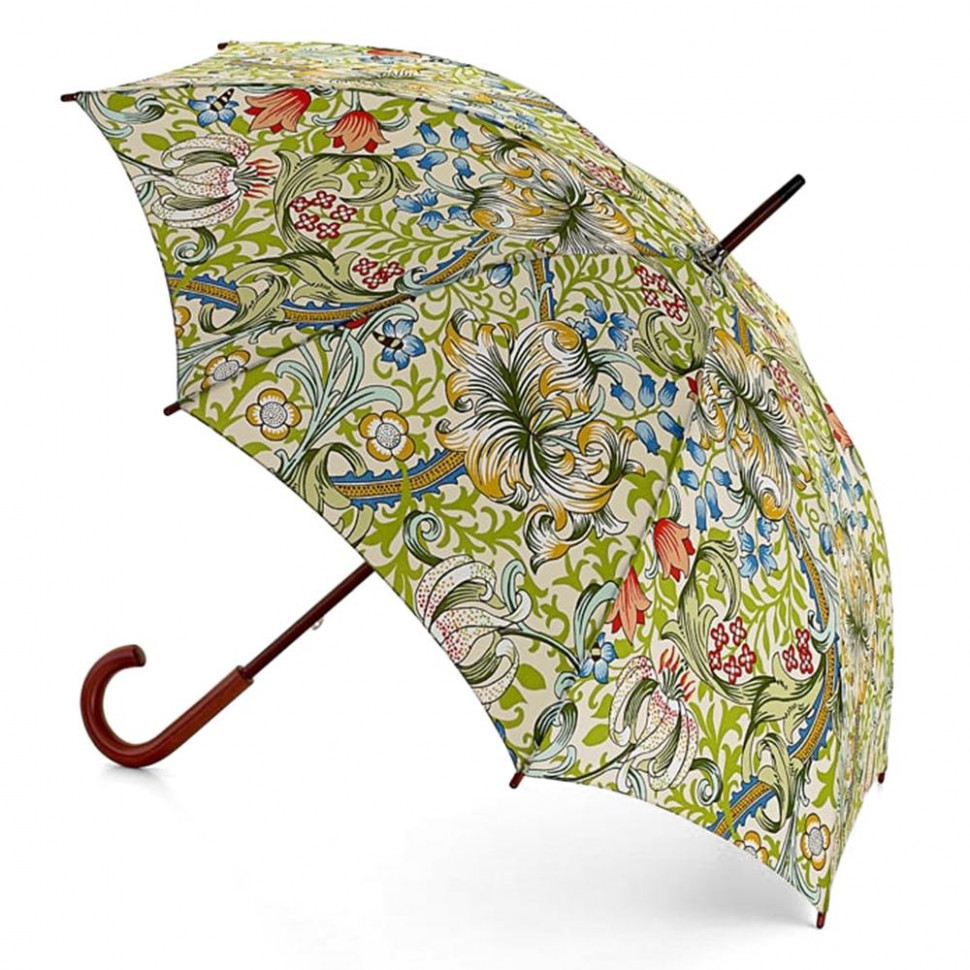 L788-1605 GoldenLily (Цветы) Зонт женский трость Morris Co Fulton фото 1 — Интернет-магазин "BAGSTAR"