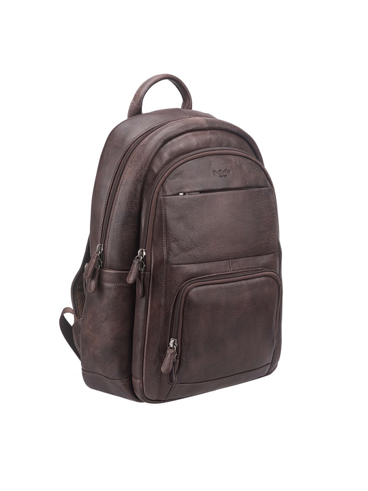 Рюкзак Dr. Koffer B402927-244-09 из натуральной кожи черный фото 1 &mdash; Интернет-магазин "BAGSTAR"