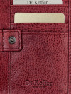 Портмоне Dr.Koffer X510494-112-03 из натуральной кожи бордовое фото 6 &mdash; Интернет-магазин "BAGSTAR"
