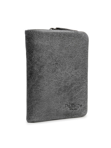 Портмоне Dr.Koffer X510494-112-77 из натуральной кожи серое &mdash; Интернет-магазин "BAGSTAR"