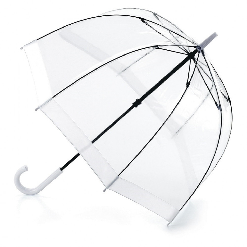 L041-02 White (Белый) Зонт женский трость Fulton фото 1 — Интернет-магазин "BAGSTAR"