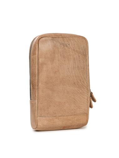 Рюкзак Dr. Koffer B402943-244-61 из натуральной кожи бежевый &mdash; Интернет-магазин "BAGSTAR"