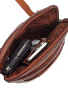 Сумка через плечо Dr.Koffer M402970-244-05B из натуральной кожи коричневая фото 5 &mdash; Интернет-магазин "BAGSTAR"
