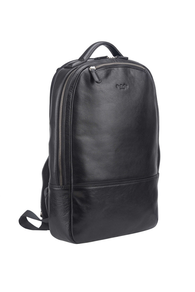 Рюкзак Dr. Koffer B402944-245-04 из натуральной кожи черный фото 1 &mdash; Интернет-магазин "BAGSTAR"